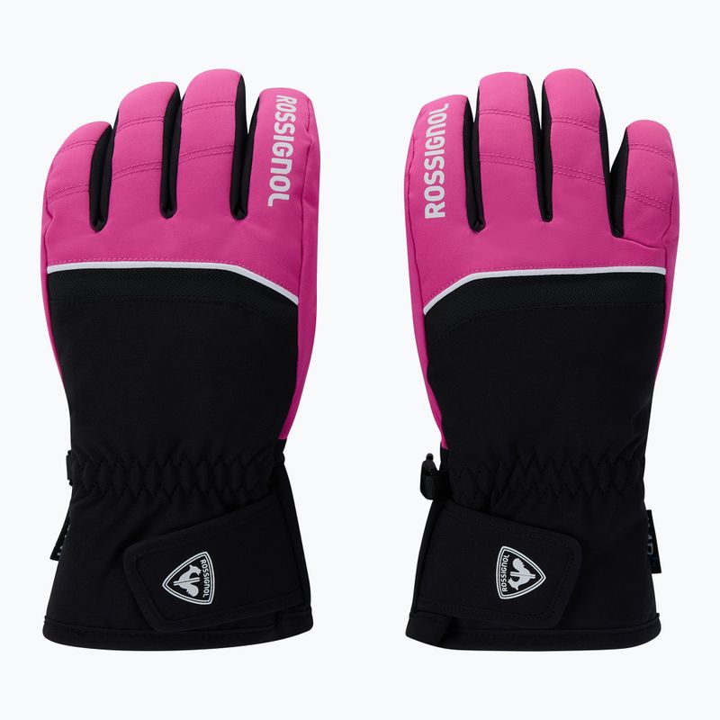 Rękawice narciarskie dziecięce Rossignol Tech Impr G electric fuchsia 2