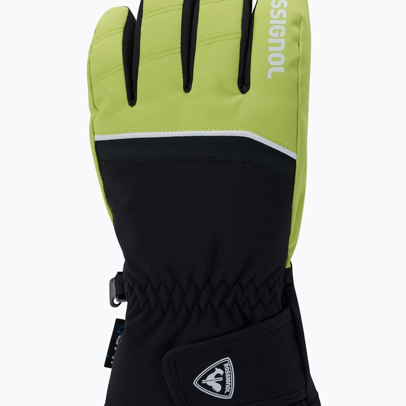 Rękawice narciarskie dziecięce Rossignol Tech Impr G wild lime 3