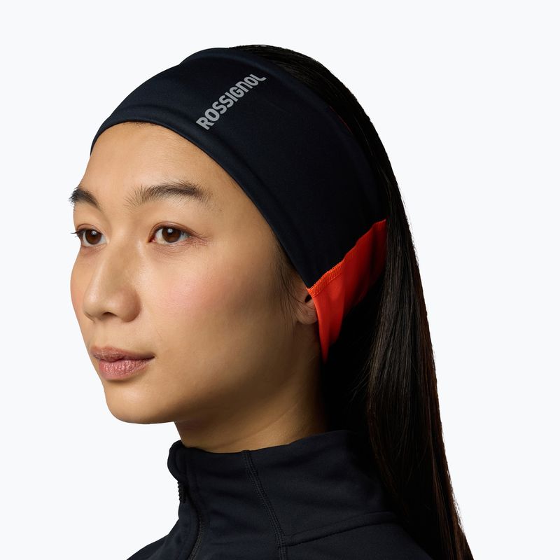 Opaska na głowę Rossignol CWA neon red 4