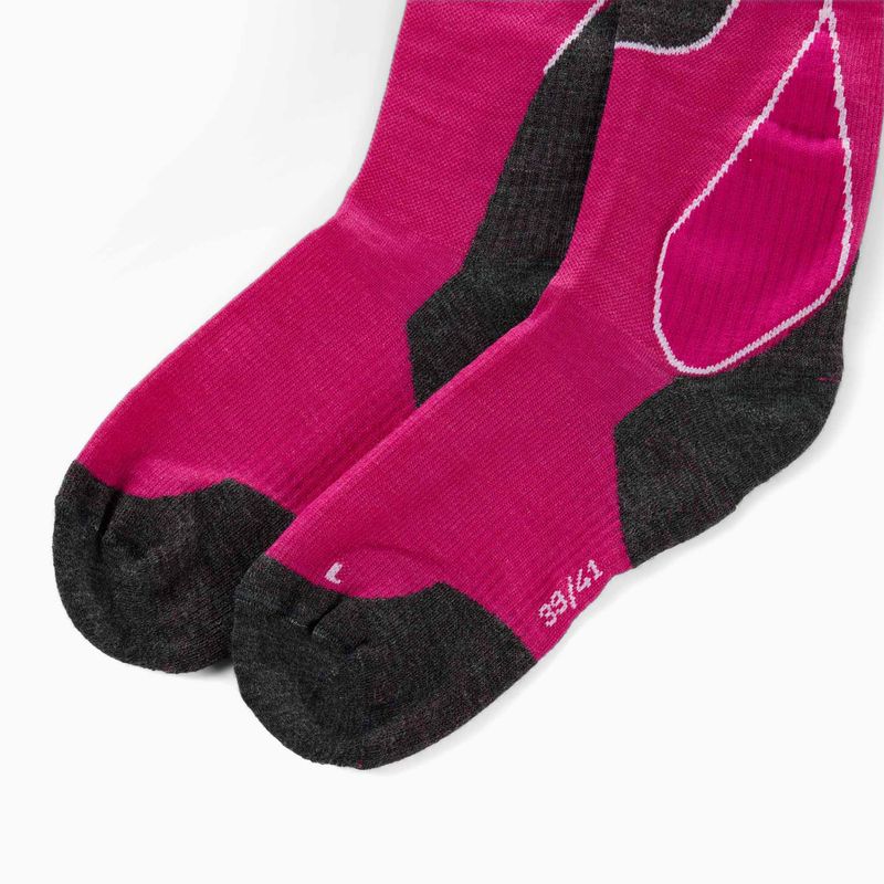 Skarpety narciarskie damskie Rossignol Intermediate Eelectric fuchsia 3