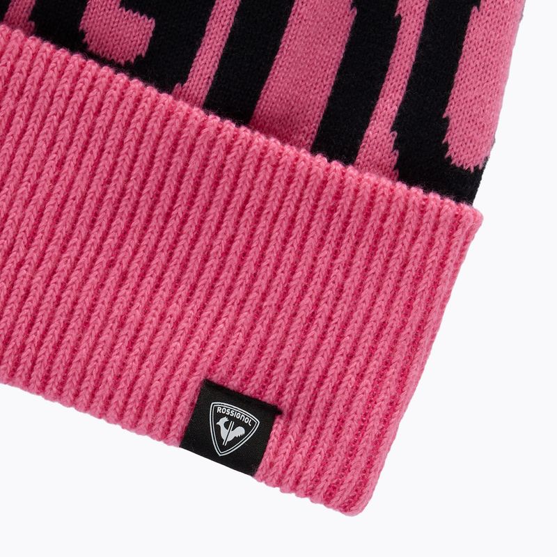 Czapka zimowa Rossignol Strawpile Beanie electric fuchsia 3
