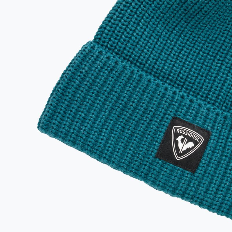 Czapka zimowa Rossignol Strawpile Pompom Beanie transformative teal 3