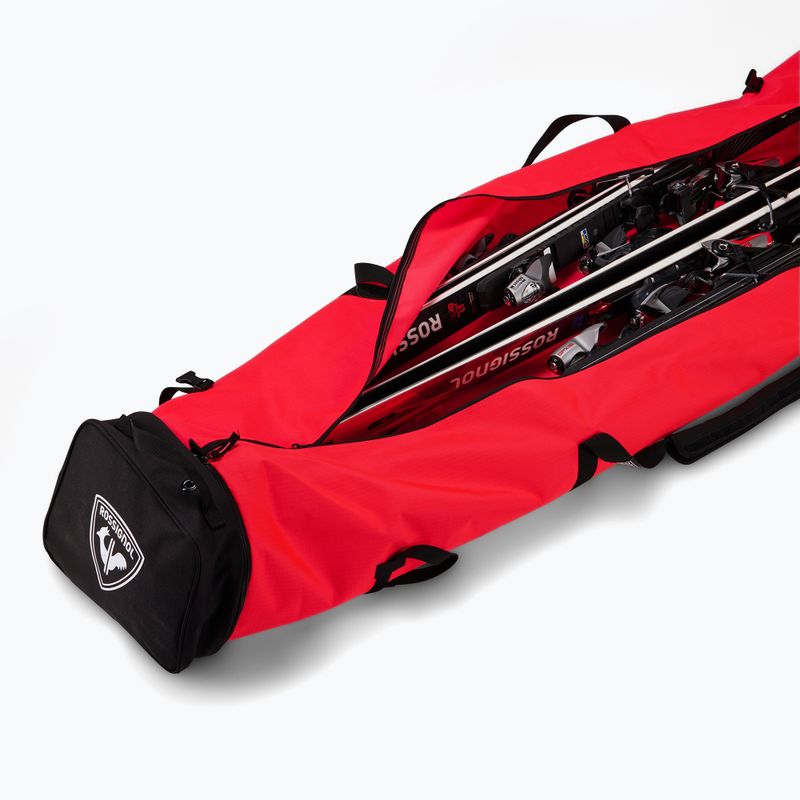 Pokrowiec na narty Rossignol Hero 2/3P Adj. red/black 5
