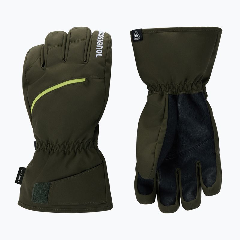 Rękawice narciarskie męskie Rossignol Perf R-Shell Thermal olive shadow 2