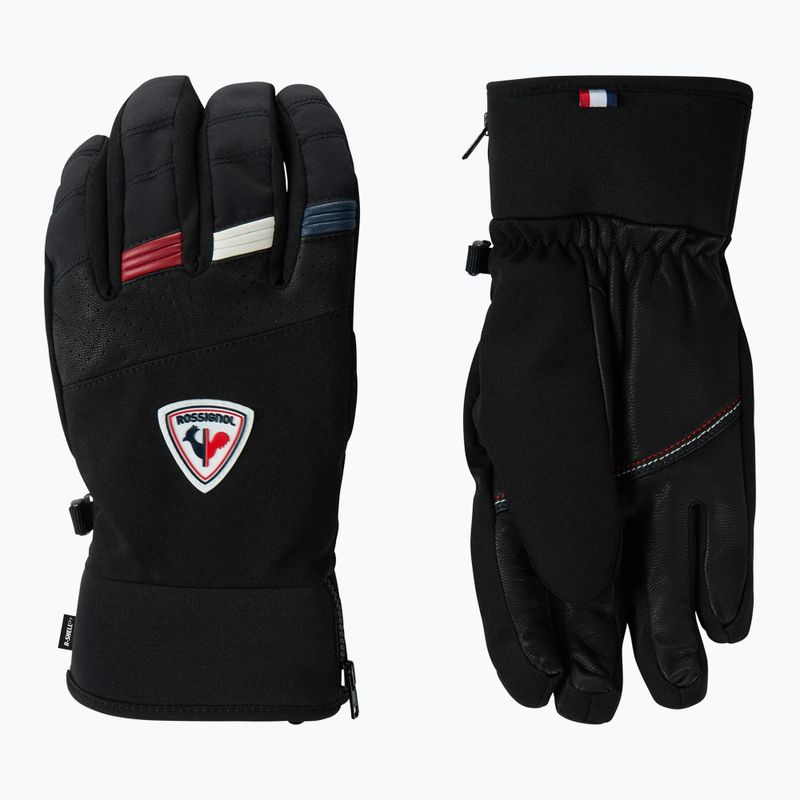 Rękawice narciarskie męskie Rossignol Strato R-Shell Dry black