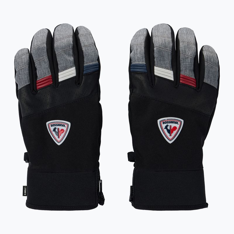 Rękawice narciarskie męskie Rossignol Strato R-Shell Dry heather grey 2