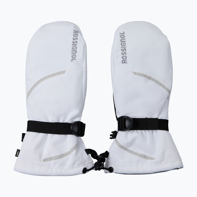 Rękawice narciarskie damskie Rossignol Temptation Mittens R-Shell white