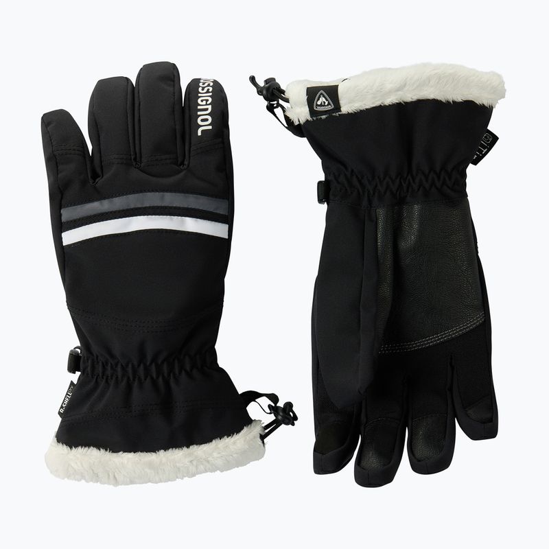 Rękawice narciarskie damskie Rossignol Piste R-Shell Dry black 2
