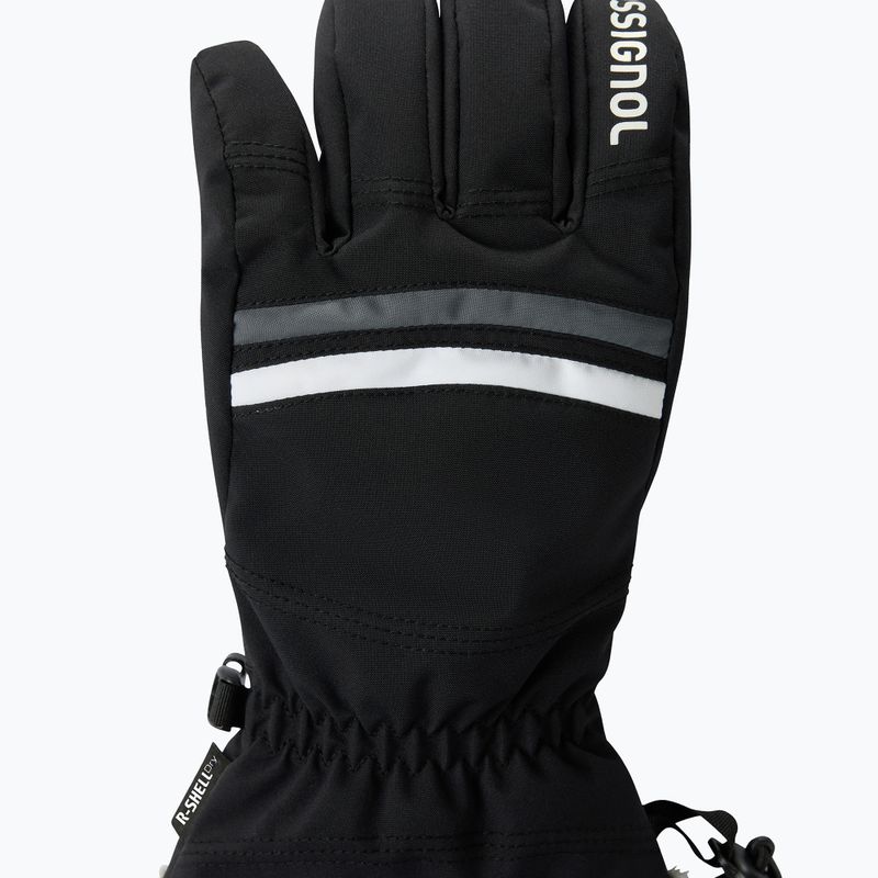Rękawice narciarskie damskie Rossignol Piste R-Shell Dry black 3