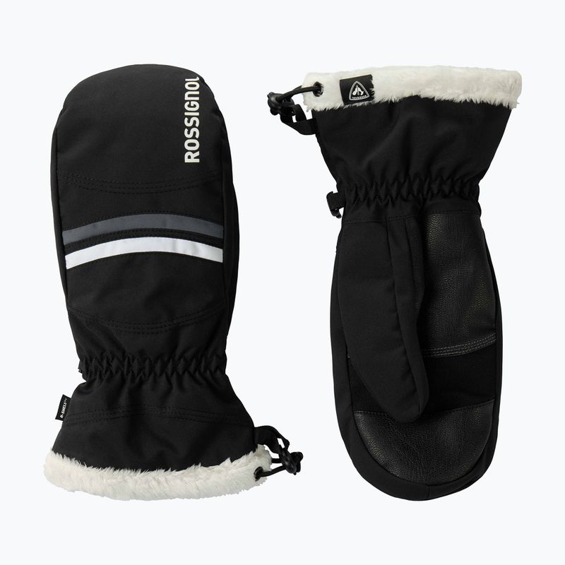 Rękawice narciarskie damskie Rossignol Piste Mittens R-Shell Dry black 2