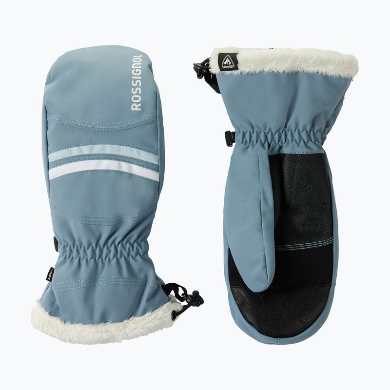 Rękawice narciarskie damskie Rossignol Piste Mittens R-Shell Dry windward blue 2