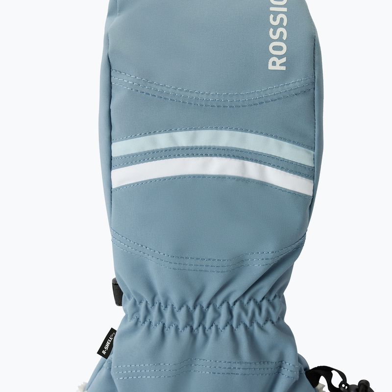 Rękawice narciarskie damskie Rossignol Piste Mittens R-Shell Dry windward blue 3