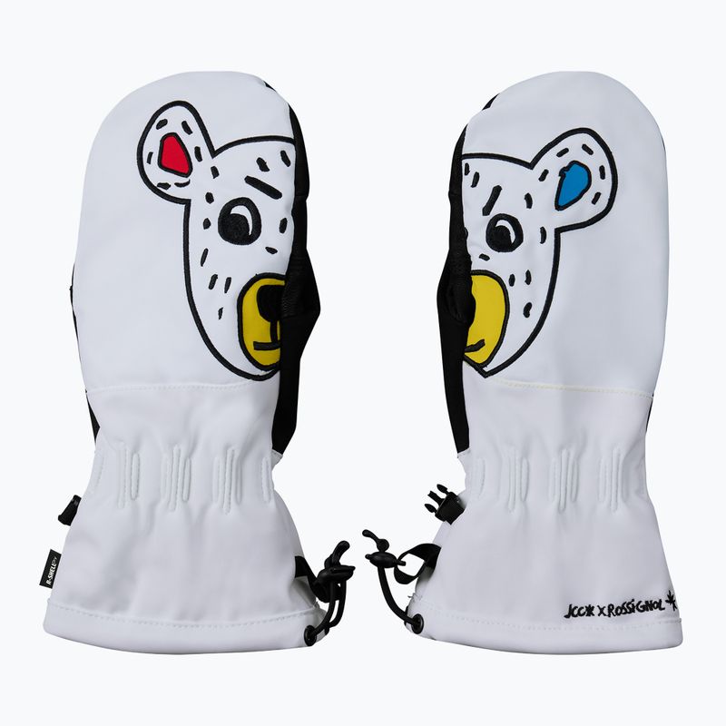 Rękawice narciarskie damskie Rossignol JCC Mittens R-Shell white 2