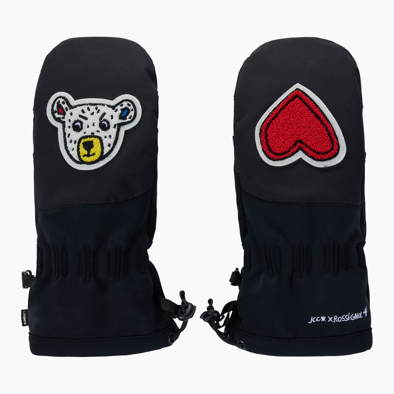 Rękawice narciarskie damskie Rossignol JCC Mittens R-Shell black 2
