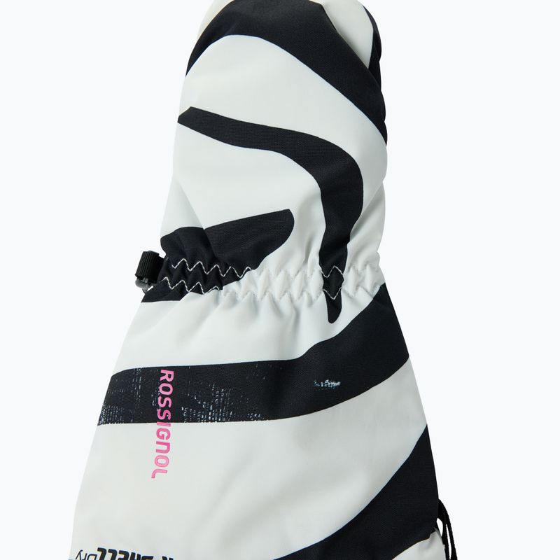 Rękawice narciarskie dziecięce Rossignol Mittens R-Shell Dry savage black 3