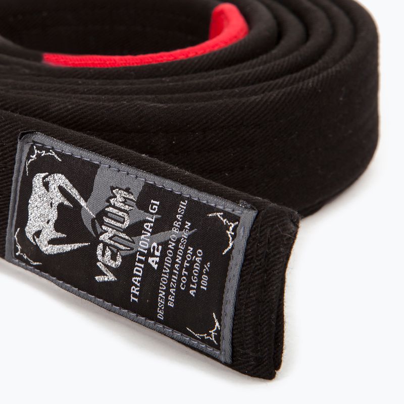 Pas do brazylijskiego jiu-jitsu Venum black 2
