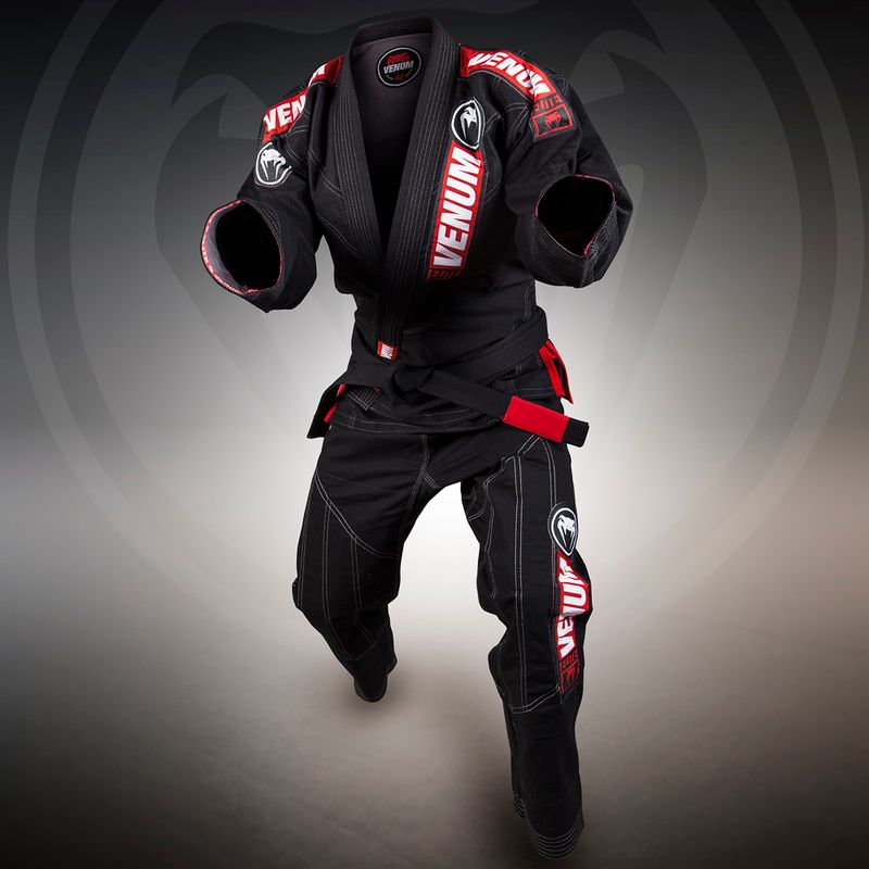 Pas do brazylijskiego jiu-jitsu Venum black 4