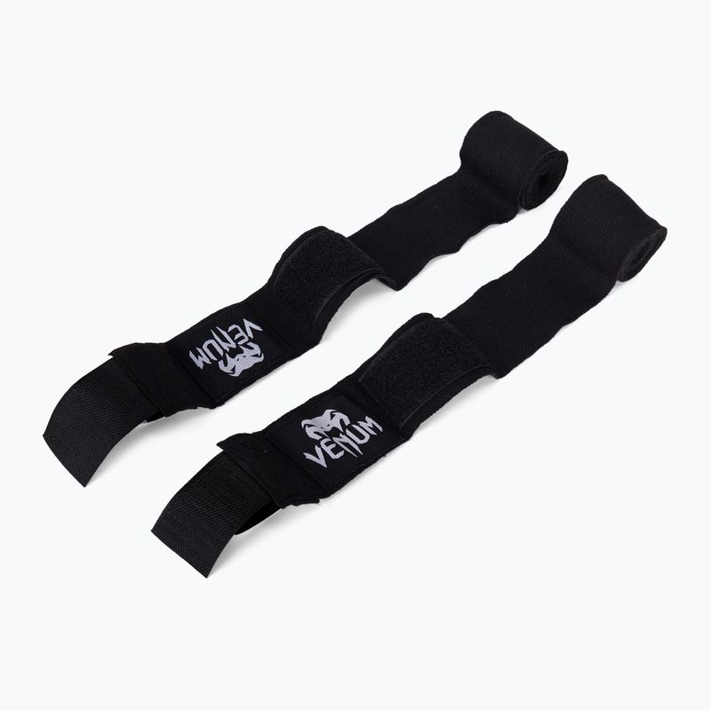 Bandaże bokserskie Venum Kontact 250 cm original black 2