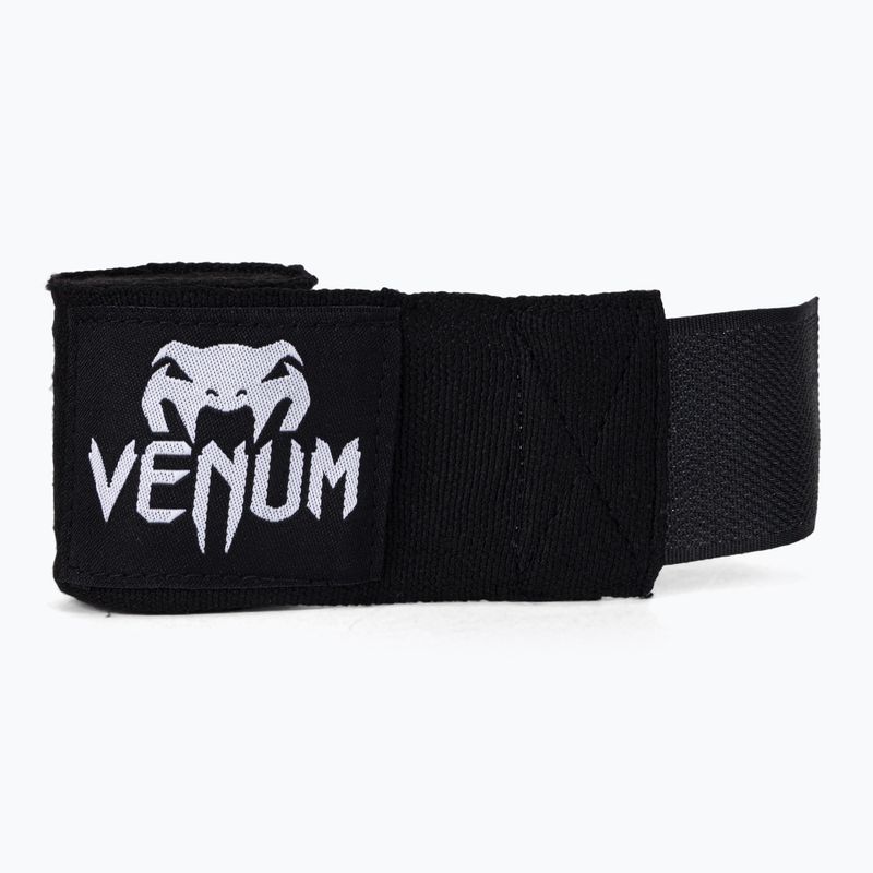 Bandaże bokserskie Venum Kontact 250 cm original black 3