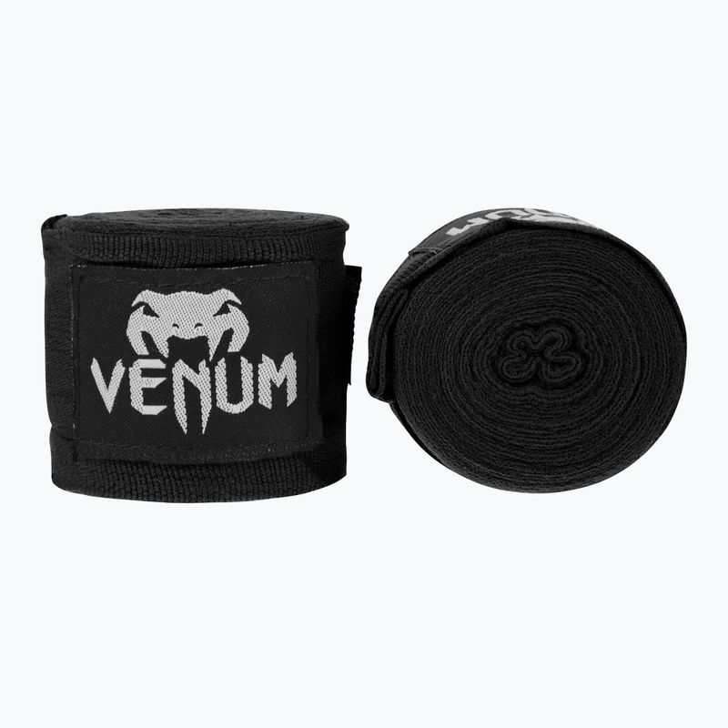 Bandaże bokserskie Venum Kontact 250 cm original black 4