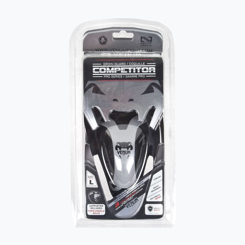 Ochraniacz krocza Venum Competitor Groin Guard & Support srebrny EU-VENUM-1063 10