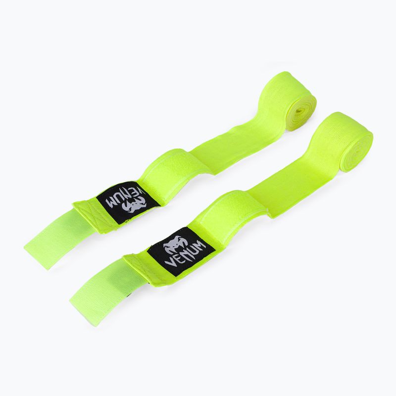 Bandaże bokserskie Venum Kontact 400 cm yellow 2