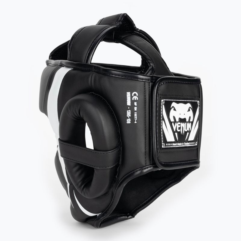 Kask bokserski Venum Elite black/white 3