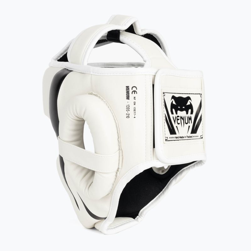 Kask bokserski Venum Elite white/black 3