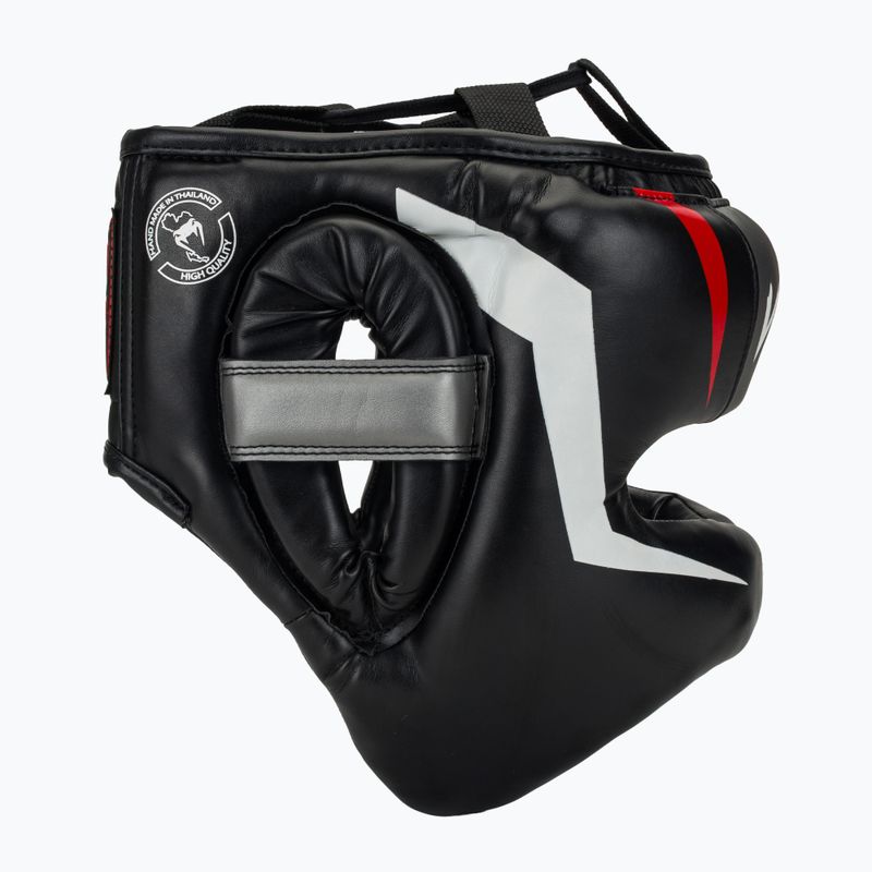 Kask bokserski Venum Elite Iron black/red 2