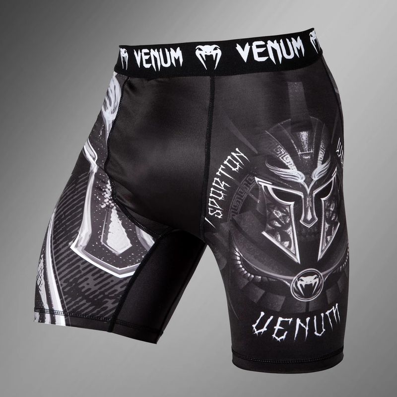 Spodenki treningowe Venum Vale Tudno Gladiator 3.0 black/white 2
