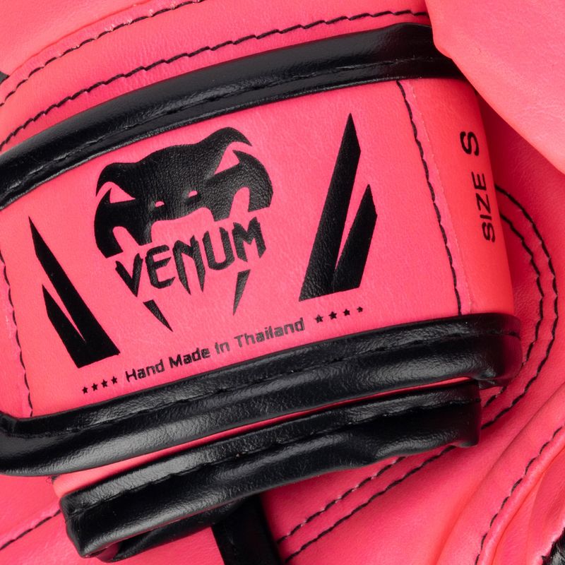 Rękawice bokserskie dziecięce Venum Elite Boxing fluo pink 4
