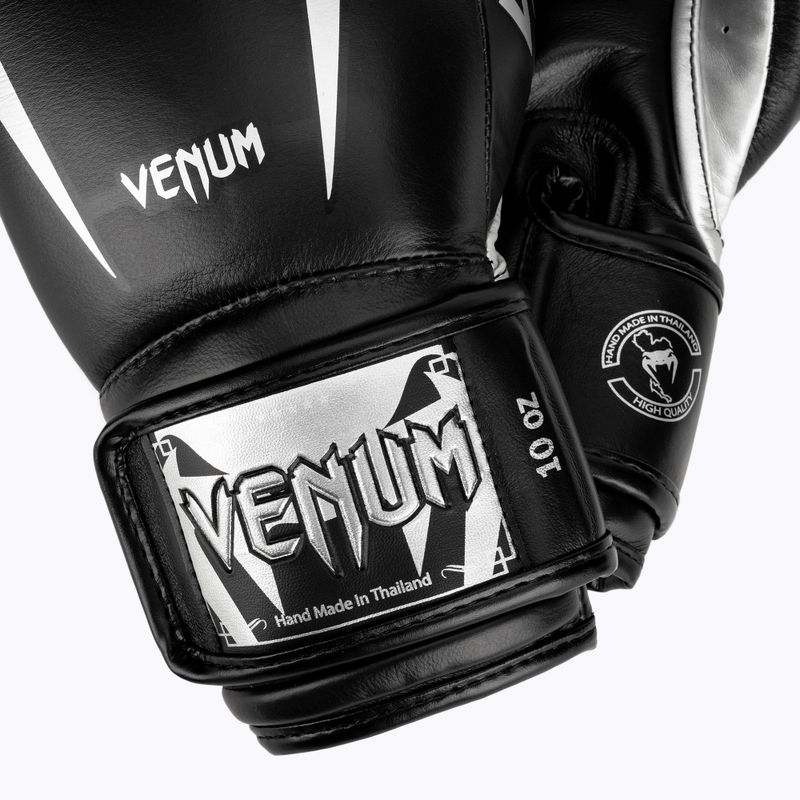 Rękawice bokserskie Venum Giant 3.0 czarno-srebrne 2055-128 6