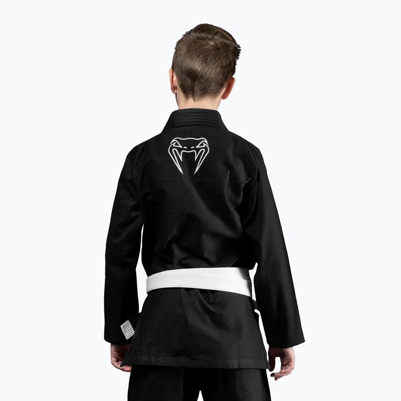 GI do brazylijskiego jiu-jitsu dziecięce Venum Contender Evo black 10