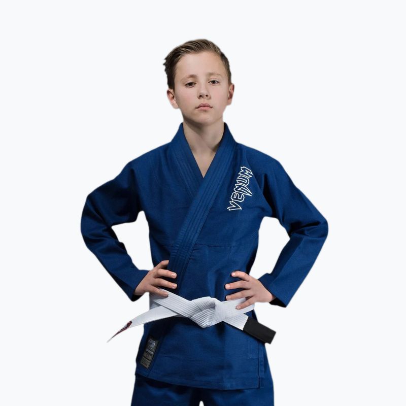 GI do brazylijskiego jiu-jitsu dziecięce Venum Contender blue 6