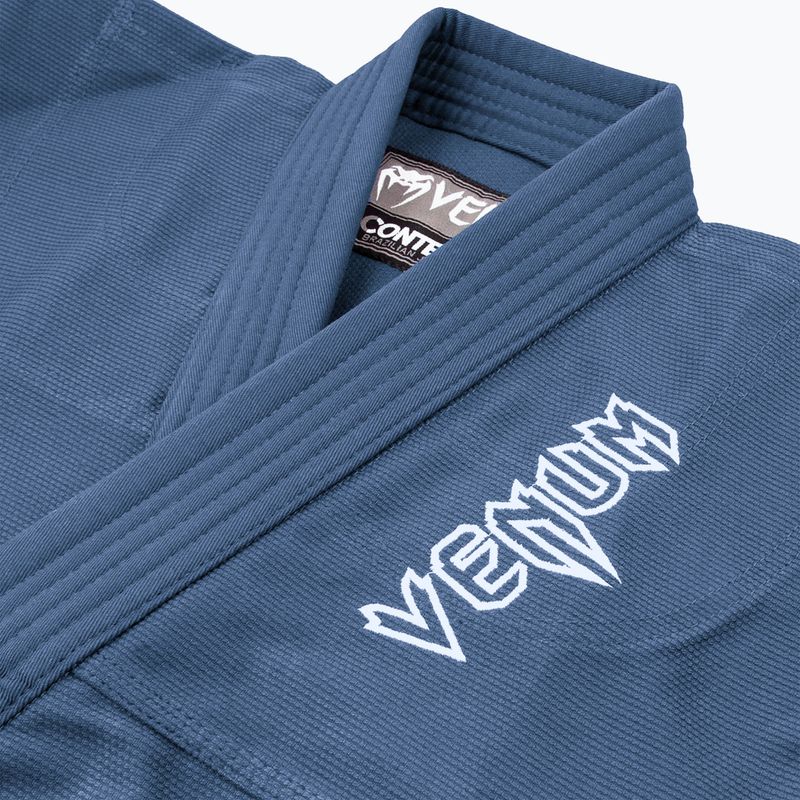 GI do brazylijskiego jiu-jitsu dziecięce Venum Contender grey 6