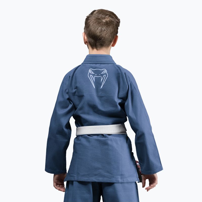 GI do brazylijskiego jiu-jitsu dziecięce Venum Contender grey 10