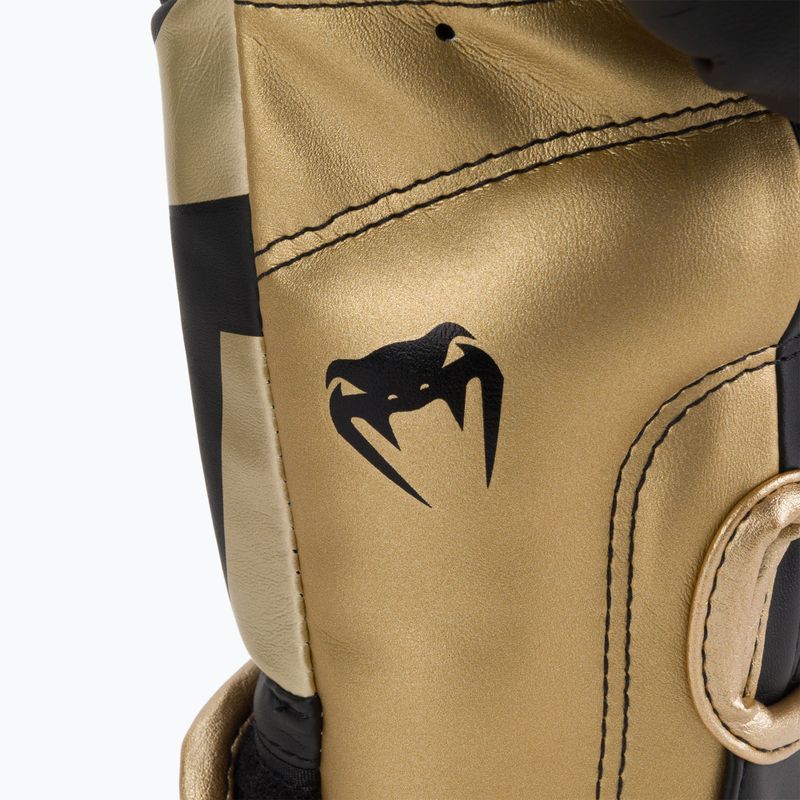 Rękawice bokserskie Venum Elite black/gold 5