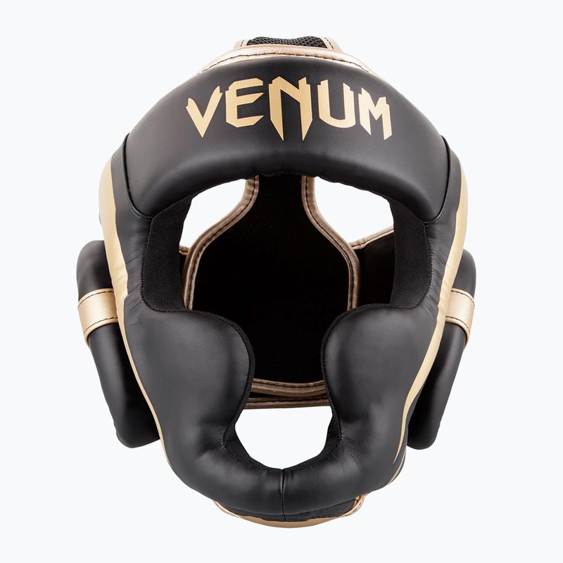 Kask bokserski Venum Elite black/gold 6
