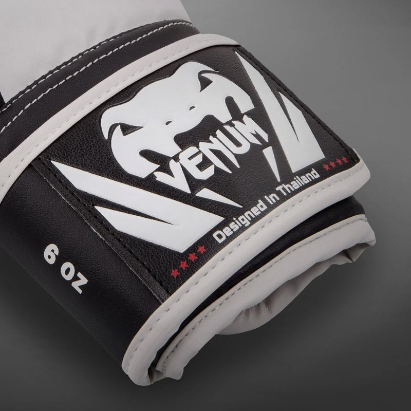 Rękawice bokserskie dziecięce Venum Challenger 2.0 Kids black/white 3