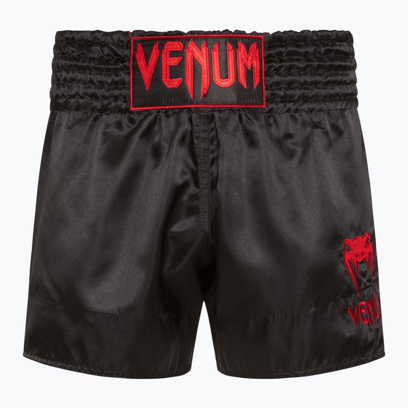 Spodenki treningowe męskie Venum Classic Muay Thai black/red