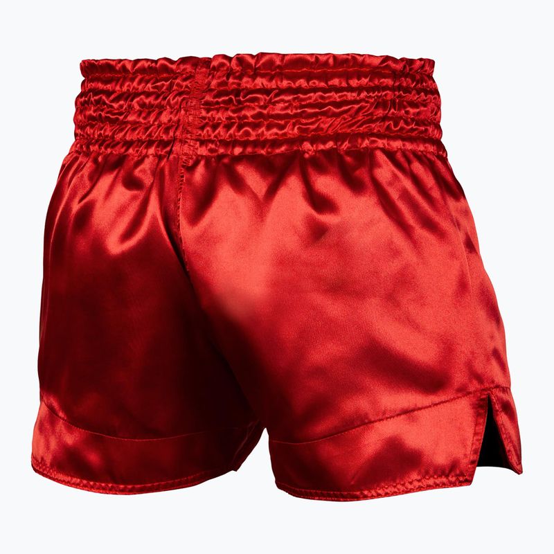 Spodenki treningowe męskie Venum Classic Muay Thai bordeaux/gold 2