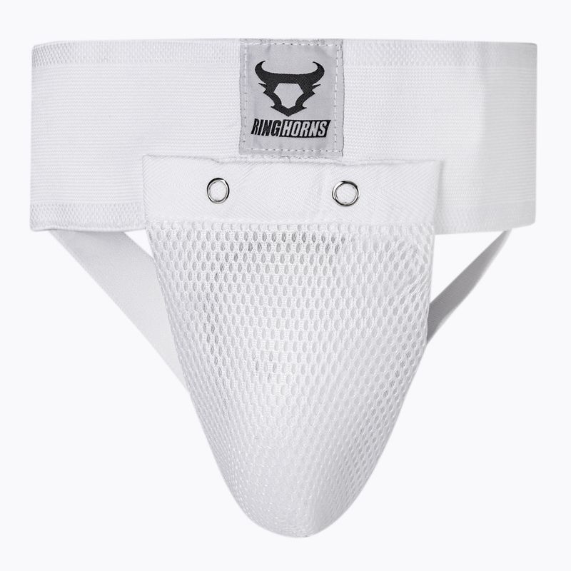 Ochraniacz krocza dziecięcy Ringhorns Charger Groin Guard & Support white