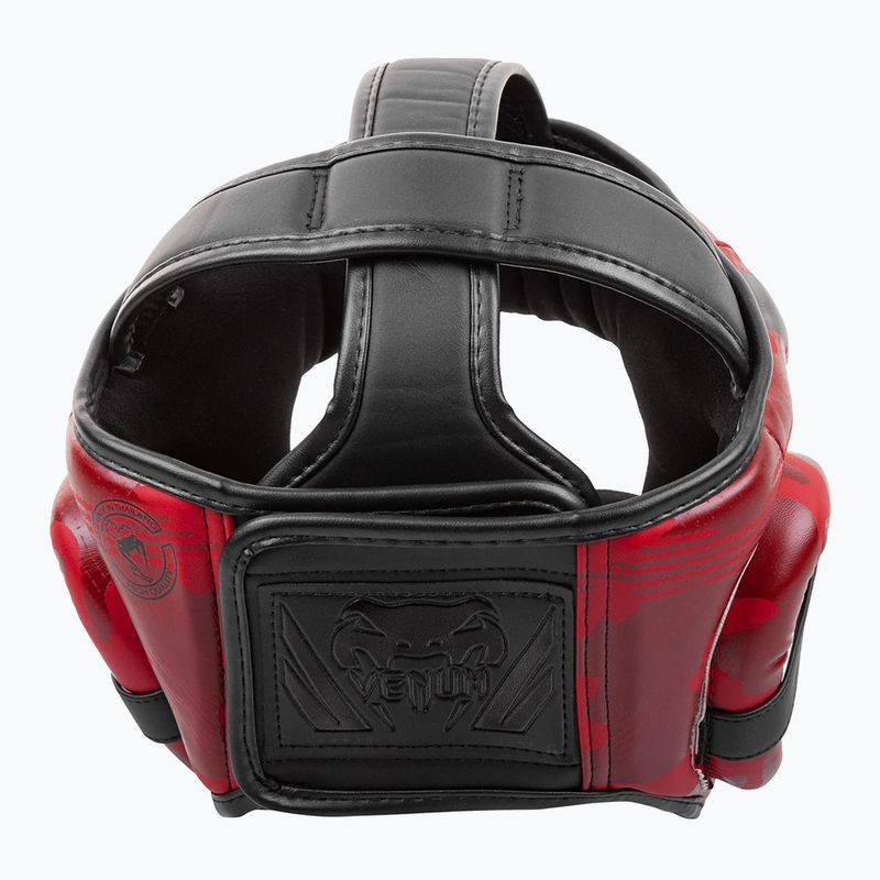 Kask bokserski Venum Elite red camo 7