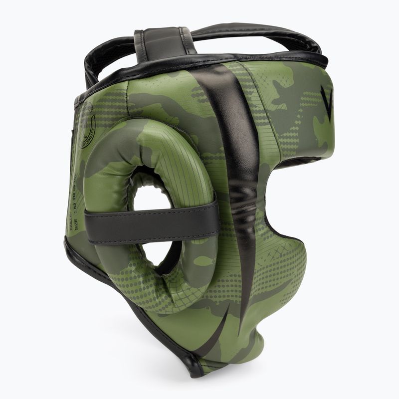 Kask bokserski Venum Elite khaki camo 2