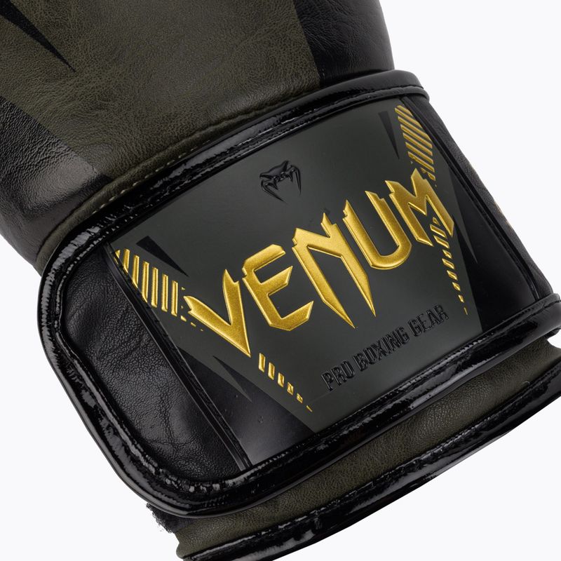 Rękawice bokserskie Venum Impact zielone 03284-230 5