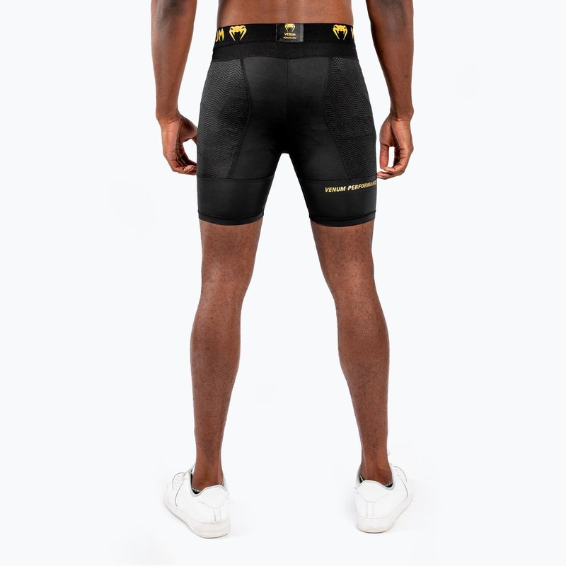 Spodenki treningowe męskie Venum G-Fit Compression black/gold 2