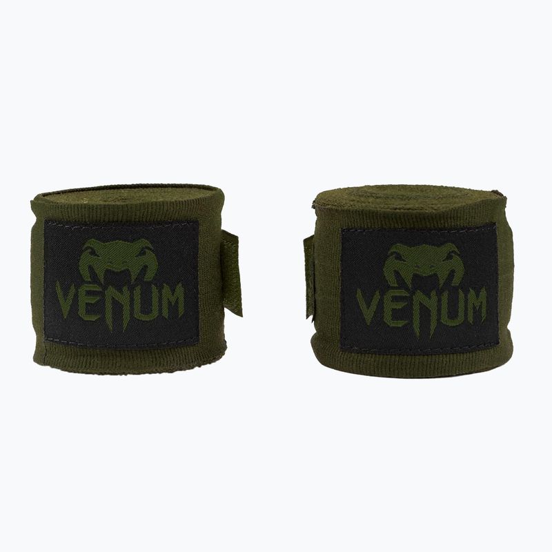 Bandaże bokserskie Venum Kontact 250 cm khaki/black