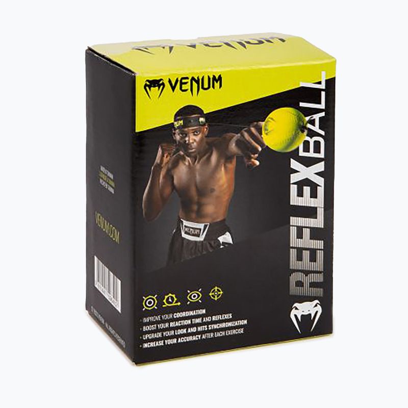 Piłka refleksowa Venum Reflex czarno-zielona VENUM-04028-116 5