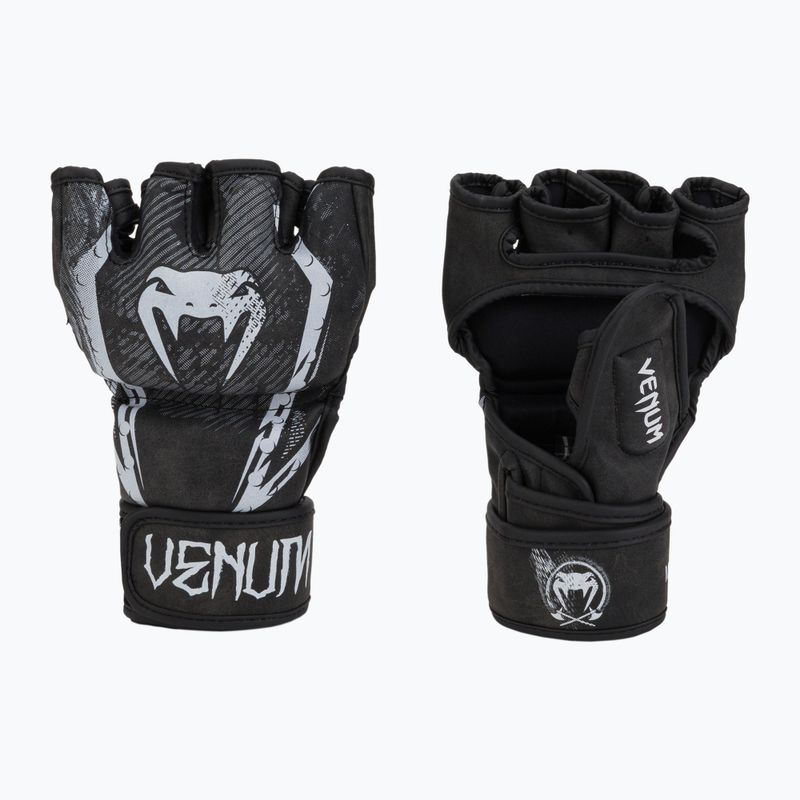 Rękawice grapplingowe męskie Venum GLDTR 4.0 czarno-białe VENUM-04166 3