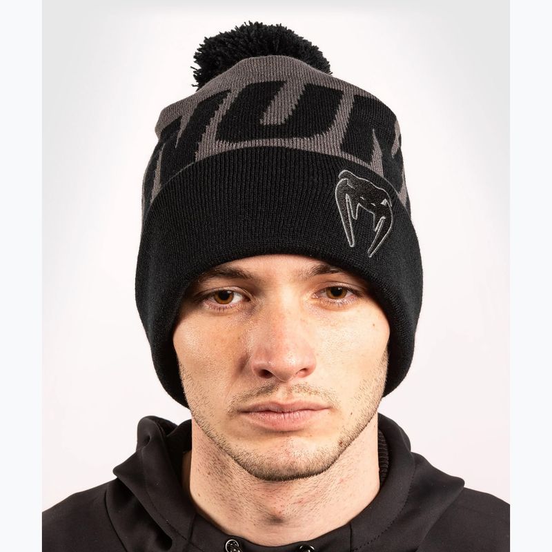 Czapka zimowa Venum Elite Beanie With Pompom grey/black 8